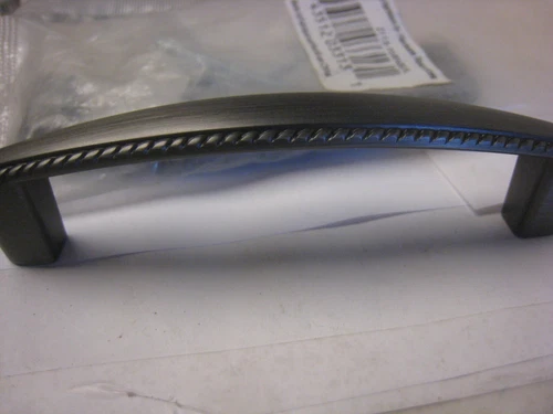 5 Jeffrey Alexander Z115-96 3- 3/4" Elements Lindos Cabinet Pull BNBDL  Bronze - Picture 2 of 6