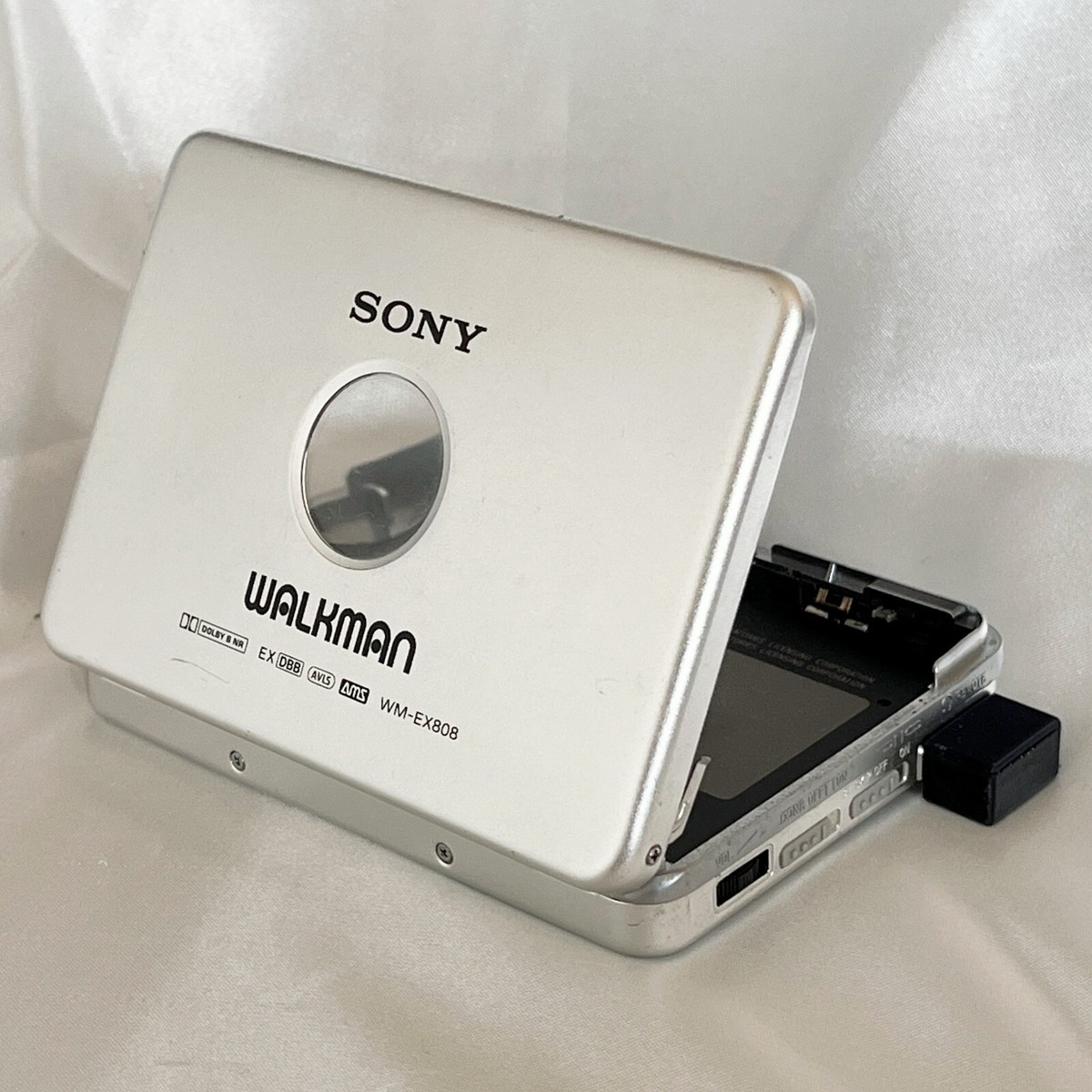 SONY WM-EX808 1993 Walkman W/Plug adapter Cassette Player