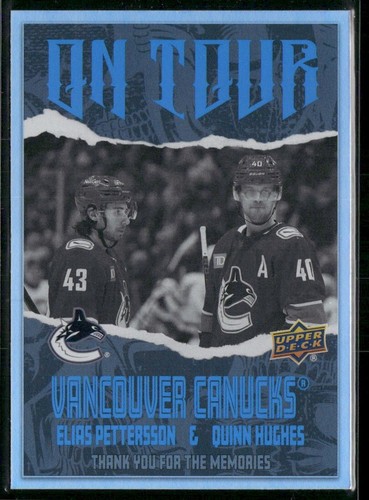 24/25 2024 UPPER DECK SERIES 2 HOCKEY ON TOUR CARDS OT-XX U-Pick From List - Picture 52 of 65