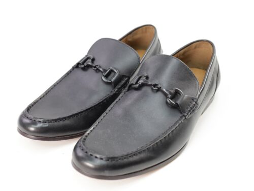 Kenneth Cole Cohen Loafer Shoes Size 9.5 Black Leather New York - Picture 3 of 6