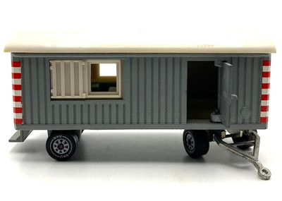 Vintage SIKU Bauwagen 2519 Made in West Germany Train Car Gray