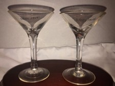 Level.Vodka Stemmed Martini Glasses Set of 2