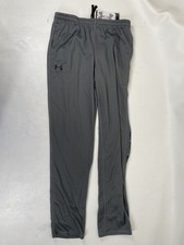 Under Armour Elastic Waist Sweatpants Jersey Youth Size L Gray NWT