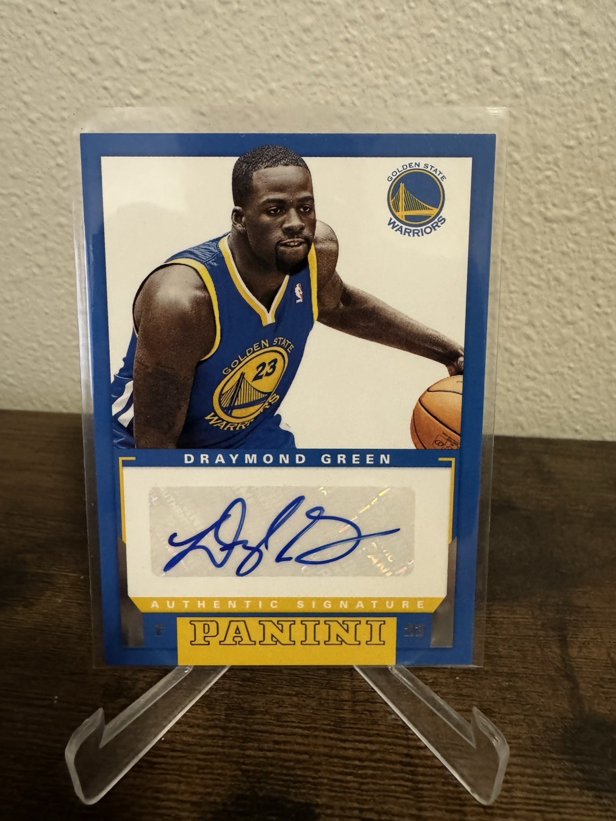 2012-13 Panini Basketball Rookie Autographs Draymond Green #13 RC Auto HS