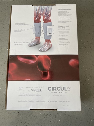 CIRCUL 8 PRO Coagulo di Sangue Mobile Prevenzione Portatile Modello 08-0027 Scatola Aperta - Foto 2 di 3