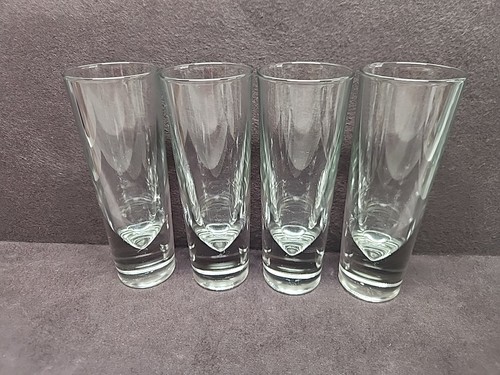 4er Set Vintage Carlo Moretti Italienisch Brunch 7" H Kugel Gläser Kristall 6,5 oz - Bild 1 von 4