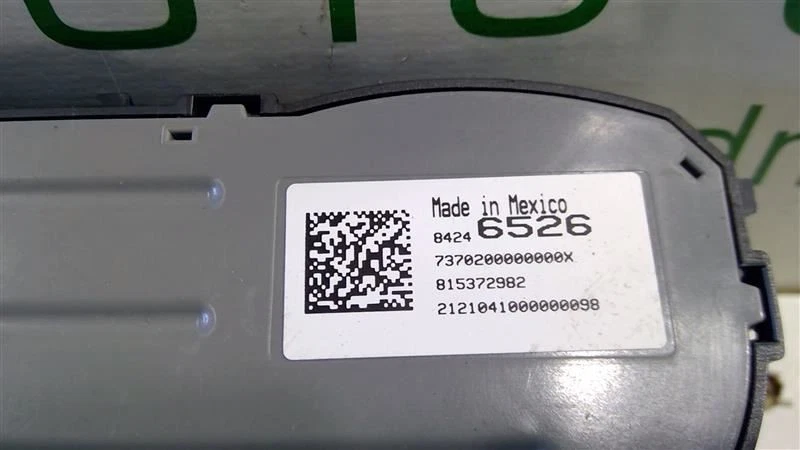 2020-2022 GMC ACADIA A/C HEATER CLIMATE CONTROL OEM 84246526 - Image 4 of 4