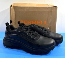 NIB 10.5 M MENS MERRELL MOAB SPEED 2 TACTICAL WORK SHOES J007937 BLACK