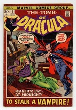 Tomb of Dracula #3 VG- 3.5 1972