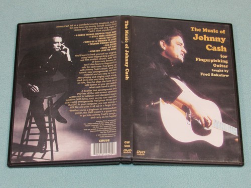 THE MUSIC OF JOHNNY CASH: FINGERPICKING GUITAR (DVD, 2007) ~Fred Sokolow~ - Foto 5 di 6