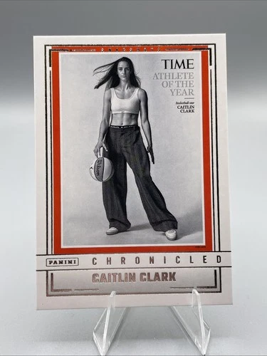 Panini 2025 Caitlin Clark Chronicled Snapshots TIME Athlete of Year #99
