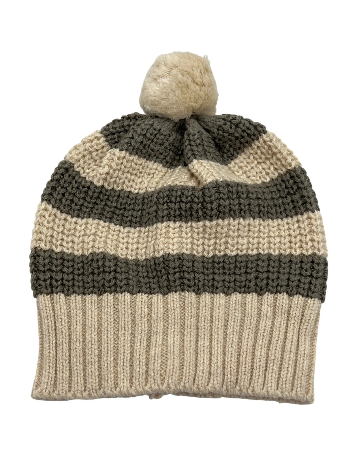 Striped Pom-Pom Baby Beanie Hats 0-3 Months Dark Ivy
Opens in a new window or tab