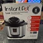 Instant Pot IP-LUX60 V3 Electric Pressure Cooker, 6-in-1 Multi Use 6 Quart