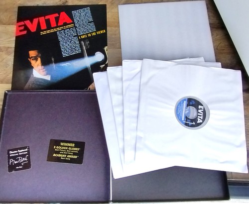 AC-3 CRITERION LD #337 EVITA : Special Edition US 1997 4 disc box set MADONNA - Foto 3 di 3