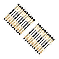 100 StüCk Doppelseitige Lidschattenpinsel – Doppelseitige Augen-Make-Up-Pinsel
