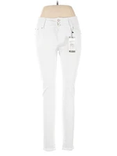 NWT La Bijou Women White Jeans 11