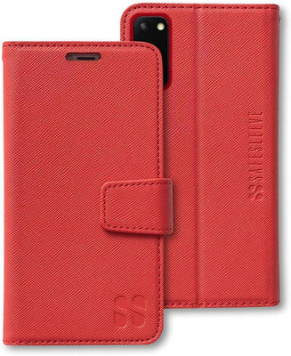 Wallet Case for Samsung Galaxy S20   Stylish Vegan Leather Folio with Card Holde