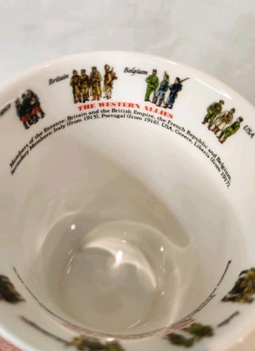 DUNOON Bone China WORLD WAR I by Caroline Dadd 6" Mug England - Picture 8 of 11