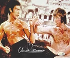 Chuck Norris Signed Autographed 8X10 Photo JSA Authentication #E
