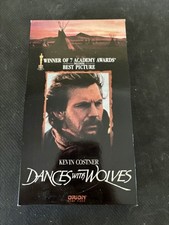 Dances with Wolves (VHS, 1995) Kevin Costner Native American Yellowstone