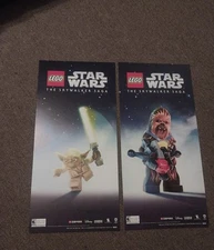 LEGO Star Wars Skywalker Saga Extremely Rare Yoda & Chewbacca Display's
