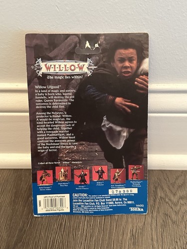 Willow Ufgood Action Figure & Evil Collector Set #1 New in Box Tonka 1988 - Picture 9 of 10