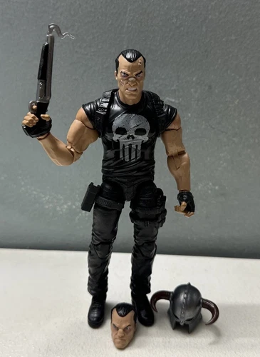 "Figura de 6"" Marvel Legends Punisher Deluxe Rider Frank Castle SIN motocicleta"