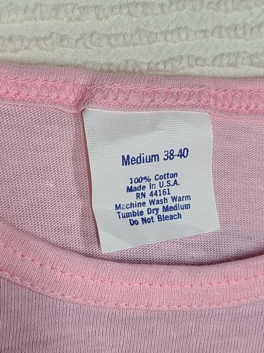 Vtg 80s Camaro Hand Airbrush Tank Top Shirt Hawaii Souvenir Pink 50/50 Deadstock - Picture 4 of 7