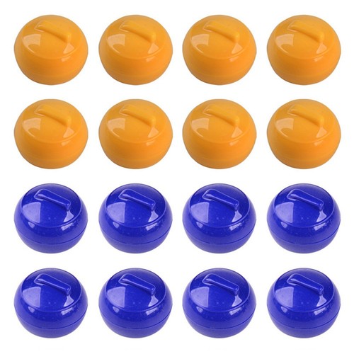 Jeu d'intérieur passionnant avec un pack de 8 jouets rondelle curling et shuffl - Picture 7 of 9