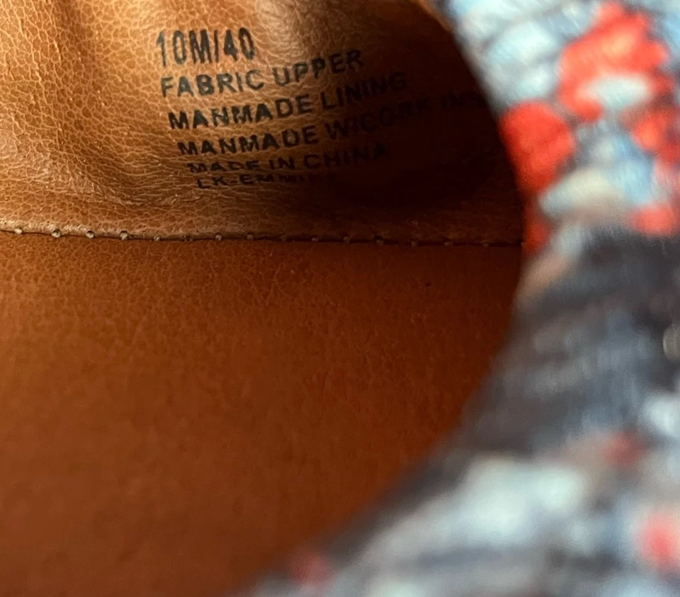 Lucky brand Ballet flats Women’s Multi Color Size 10M/40 - Image 4 of 4