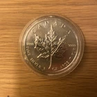 1oz 2011 Maple Leaf 9999 Silver Coin 9