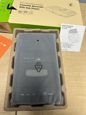 NIB Cassette Recorder with USB player Built In Microphone And Speaker Openbox