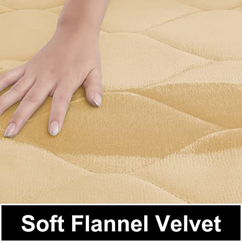 Memory Foam Bathroom Rugs - Water Absorbent, Super Soft Non-Slip Bath Mat, - Picture 6 of 7