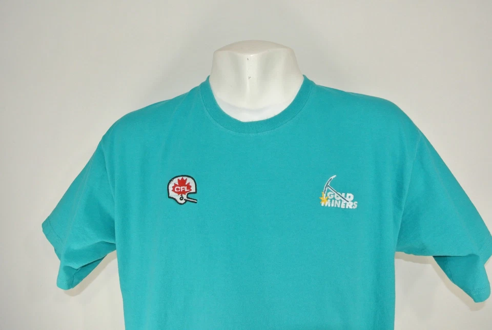 Camiseta de fútbol americano vintage de la CFL Sacramento Gold Miners talla XL Foto 2 de 4