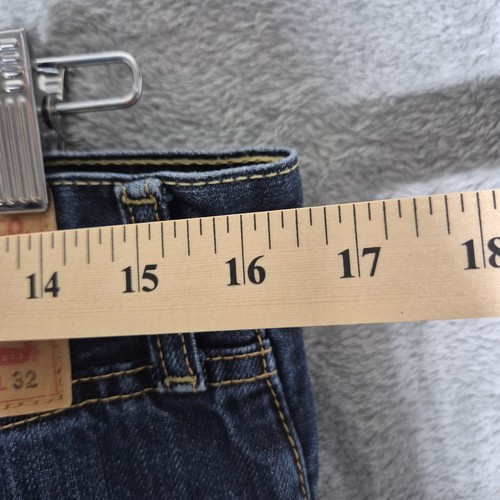 Levis Jeans Mens W33 L32 Blue Regular Bootcut Denim 503 - Picture 4 of 5