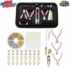 Jewelry Making Kit DIY Jewelry Making Tool Set Pliers for Handmade Jewelry Make