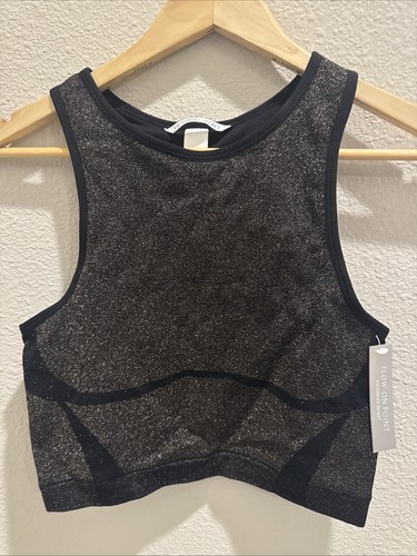 Victoria's Secret - Flow On Point - Damen Sport BH - schwarz mit Glitzer - NEU - Bild 1 von 9