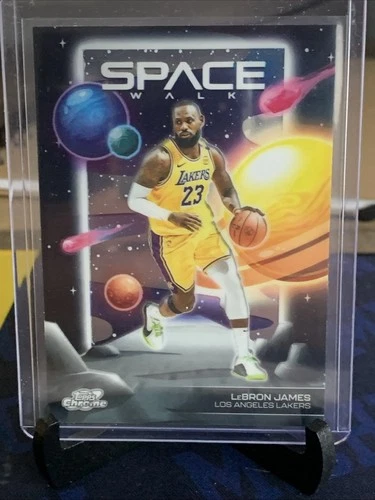 2025 Topps Cosmic Chrome LeBron James Base (RAW)
