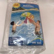 My Sun Shine 48 Inch Multicolor Beach Ball New In Package Pool Toy 48” NOS