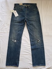 LEVI'S 1947  501 xx LVC Vintage Clothing MADE in JAPAN Red Selvedge Jeans 34/34