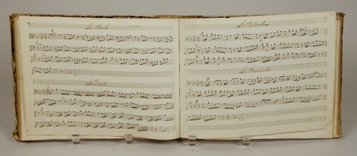 MUSICA VOCALE 19° secolo/manoscritto musicale contenente arie operistiche firmato - Foto 2 di 2
