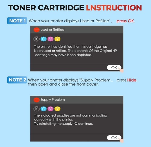 Sudlto (583)218A Toner 4 Pack - Replacement for HP 218A Toner Cartridges - Picture 3 of 11