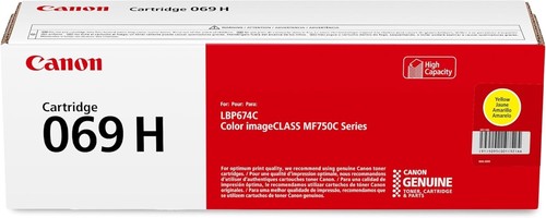 Canon 069 H Wysokowydajny zestaw tonerów 4-pak do imageCLASS MF753Cdw Oryginalny - Zdjęcie 14 z 17