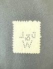 US Perfin Stamp 1933 Scott 732 The Delaware, Lackawanna & Western RR Co. Rated E — photo 1