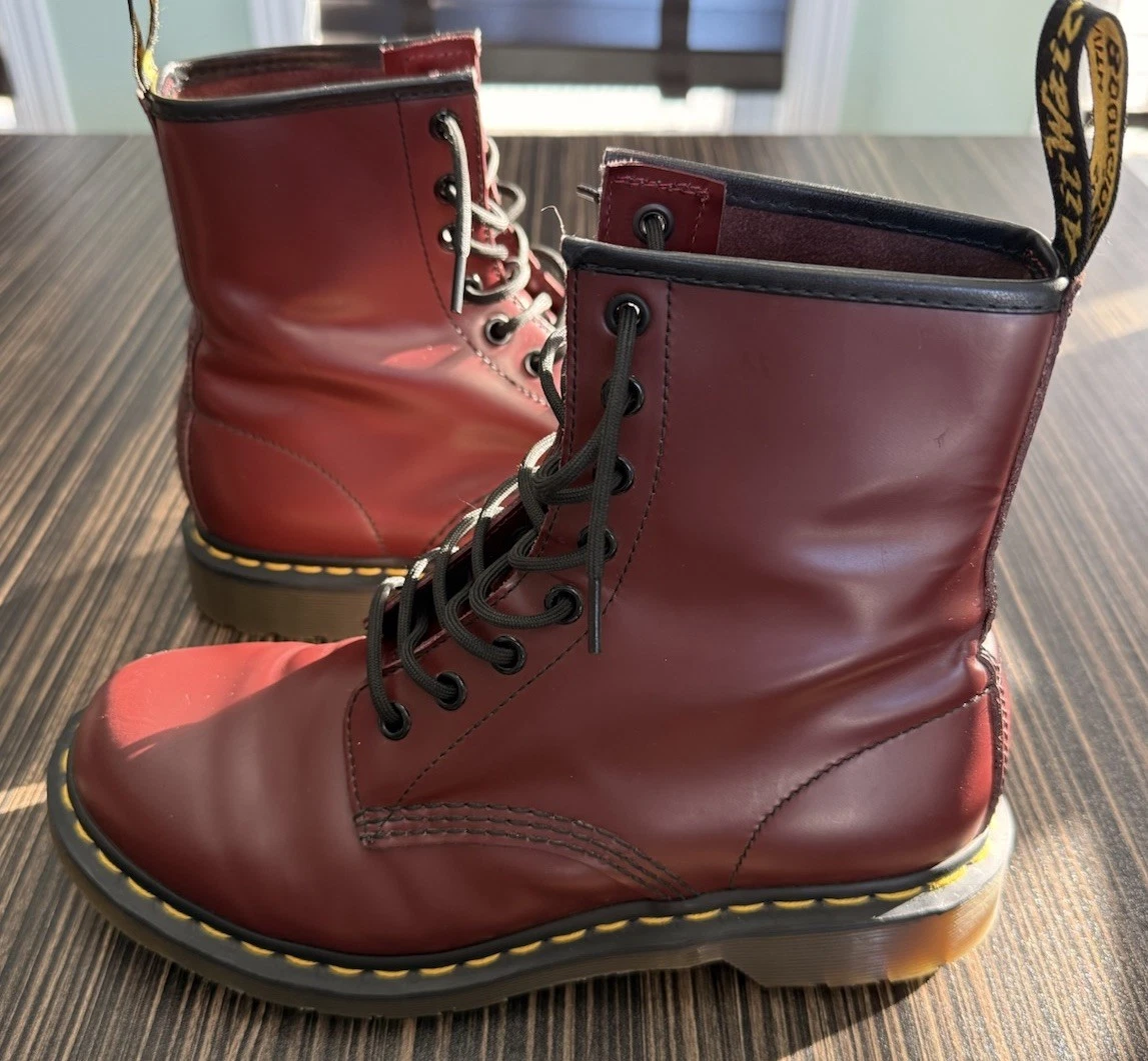 Dr. Martens Red Boots for Women for sale | eBay