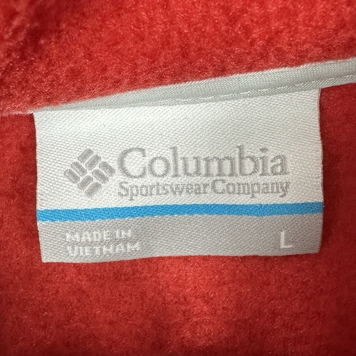 Columbia St Louis Cardinals Fleece Sweater Jacket Mens Size Large Pullover Red - Picture 6 of 10