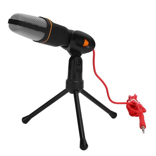 Condenser Computer Mic Wired Stereo 3.5mm With Stand Recording Studio S FY - Afbeelding 19 van 23