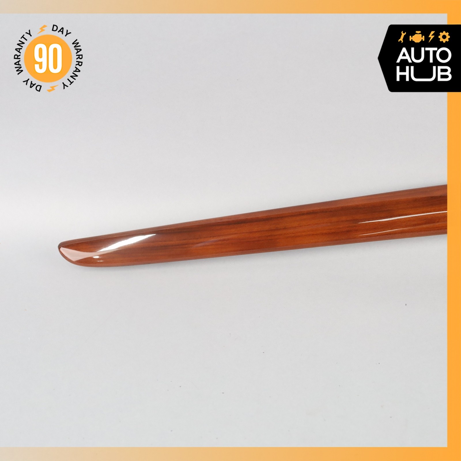 08-19 Maserati GranTurismo M145 Rear Left Driver Side Door Panel Trim Wood OEM