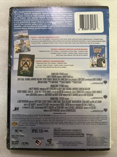National Lampoon's Vacation 3 Movie Collection (DVD) NEW SEALED Vegas Europe - Picture 2 of 2
