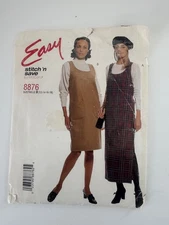 McCalls Sewing Pattern Stitch 'n Save  9438, Womens Dress, Sizes 12-18